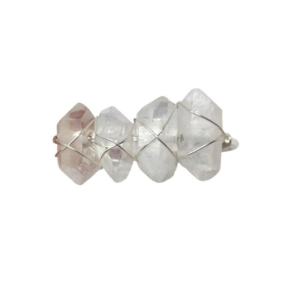 Kinsley Armelle Devi Collection Silver Quartz Bracelet - Picture 8 of 16